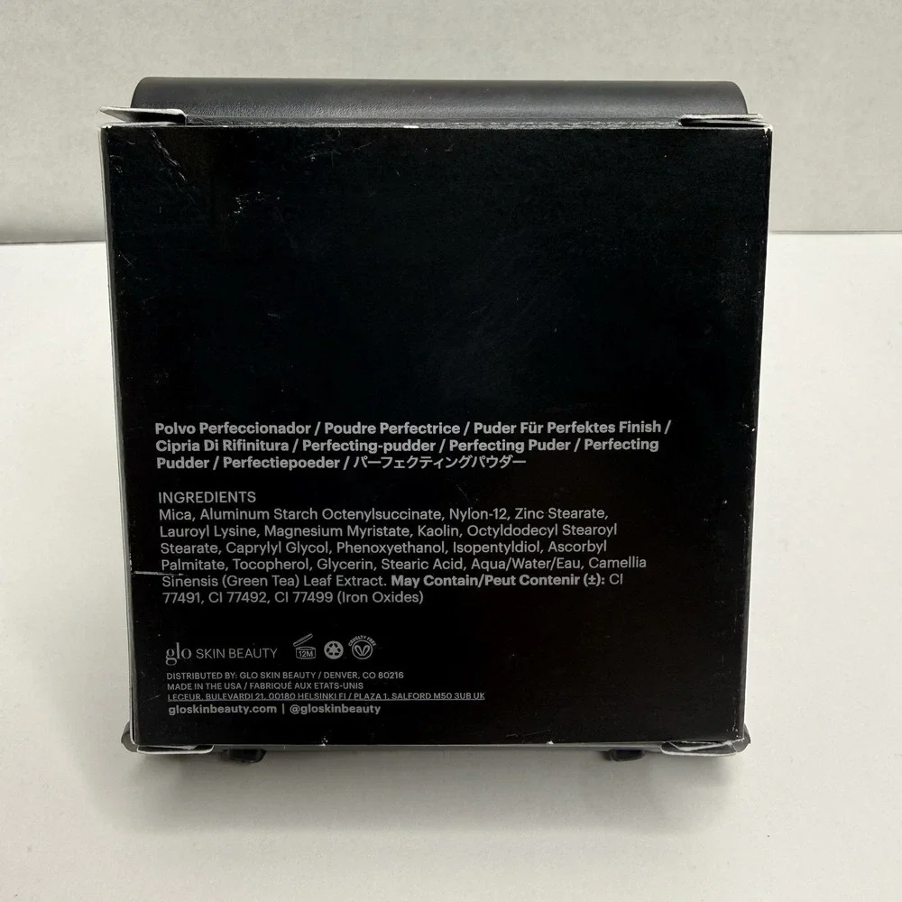 glo Skin Beauty Perfecting Powder 9g Pressed Face Powder Compact New In Box